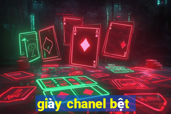 giày chanel bệt