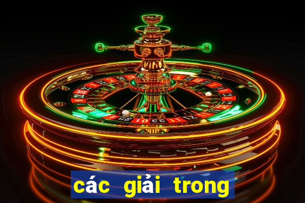 các giải trong vé số