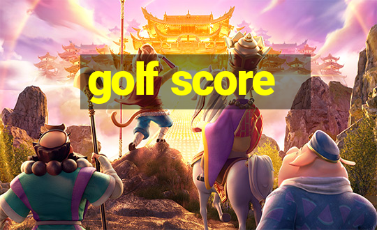 golf score