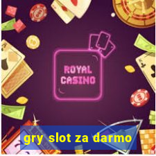 gry slot za darmo