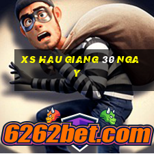 xs hau giang 30 ngay