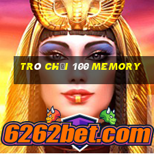 Trò chơi 100 Memory