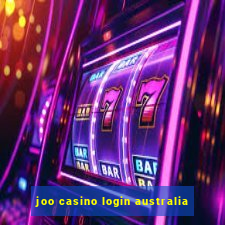 joo casino login australia