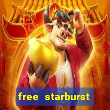 free starburst slots no deposit