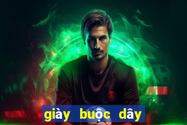 giày buộc dây đế bệt