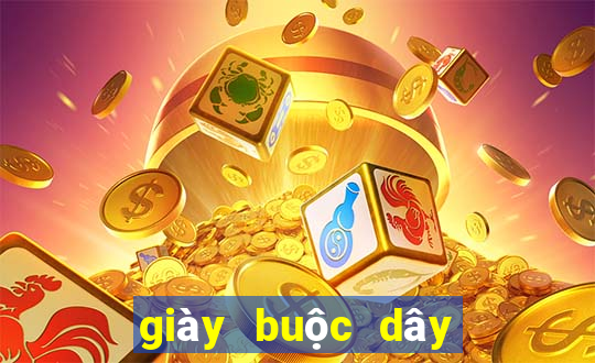 giày buộc dây đế bệt