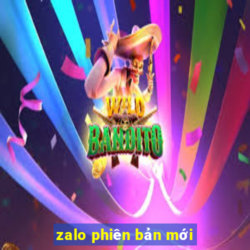 zalo phien ban moi