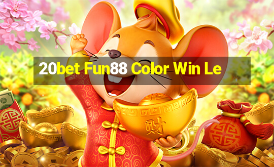 20bet Fun88 Color Win Le