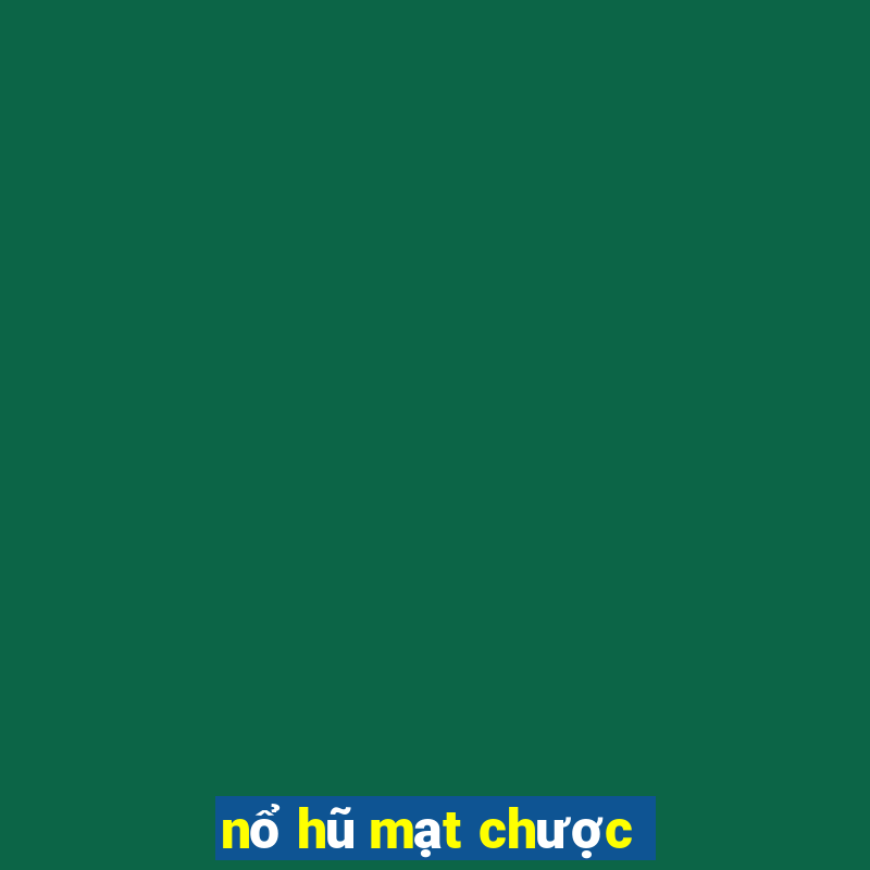 nổ hũ mạt chược