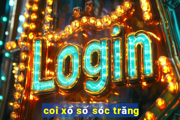 coi xổ số sóc trăng