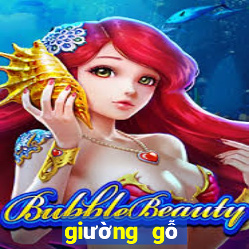 giường gỗ bệt kiểu nhật