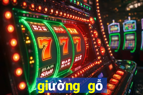 giường gỗ bệt kiểu nhật