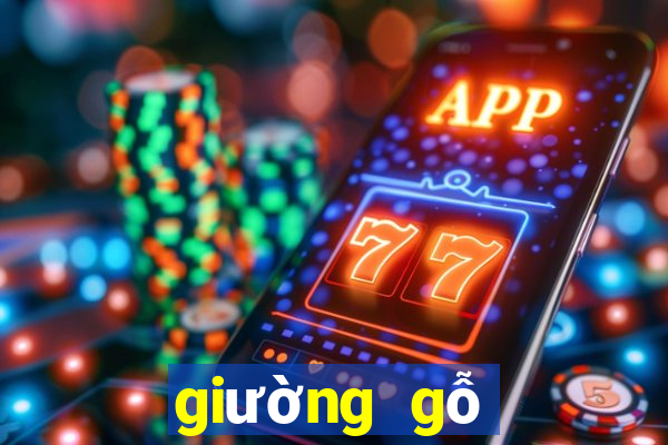 giường gỗ bệt kiểu nhật