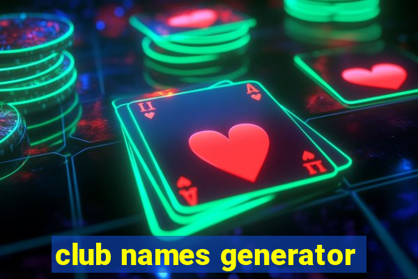 club names generator