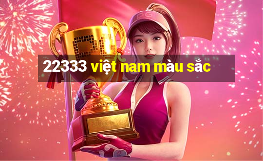 22333 việt nam màu sắc