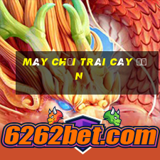 Máy chơi trái cây đơn