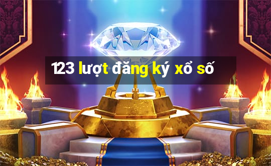 123 lượt đăng ký xổ số