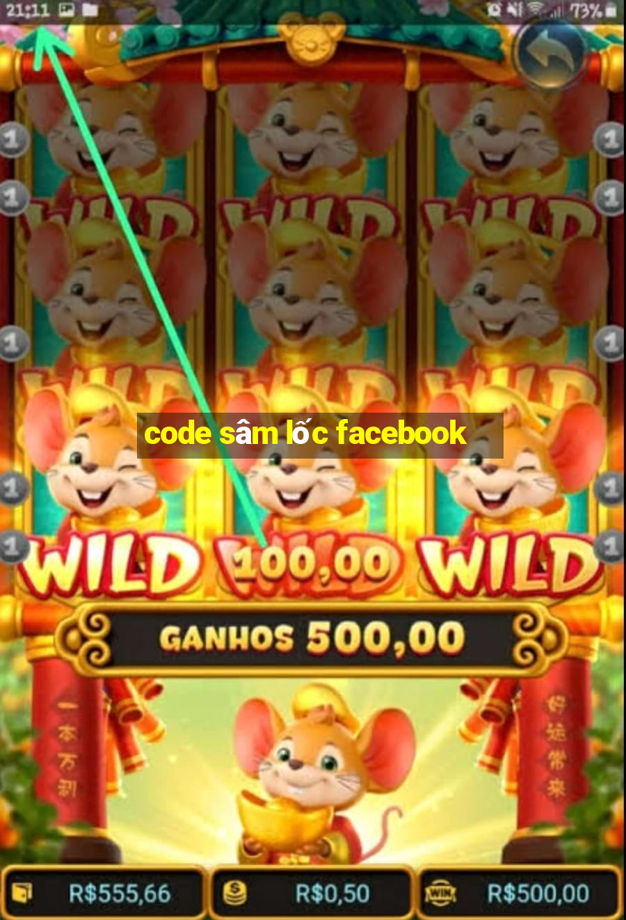 code sâm lốc facebook