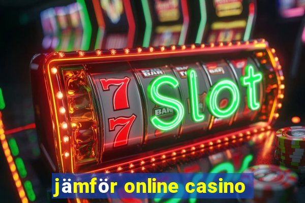 jämför online casino