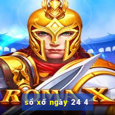 sổ xố ngày 24 4