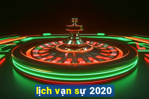 lịch vạn sự 2020