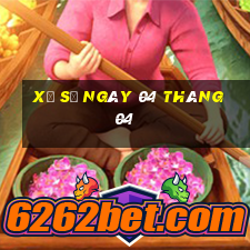 xổ số ngày 04 tháng 04