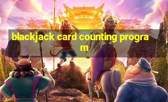 blackjack card counting program