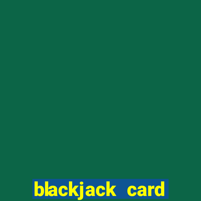 blackjack card counting program