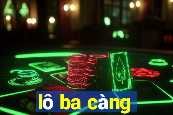 lô ba càng