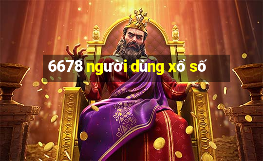 6678 người dùng xổ số