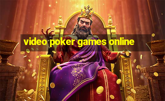 video poker games online