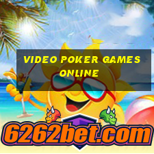 video poker games online