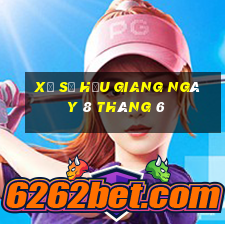 xổ số hậu giang ngày 8 tháng 6