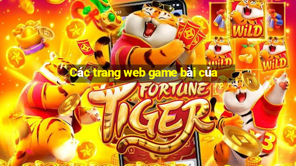 Các trang web game bài của