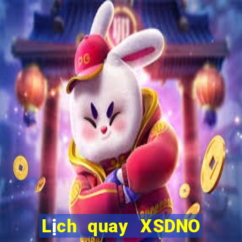 Lịch quay XSDNO ngày 8