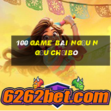 100 game bài ngầu ngầu chọiBò