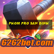 phom pro san dinh