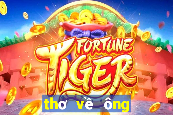 thơ về ông nội đã mất