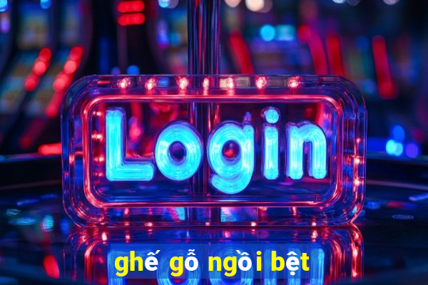 ghế gỗ ngồi bệt