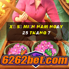 xổ số miền nam ngày 25 tháng 7