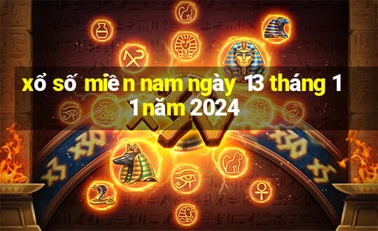 xổ số miền nam ngày 13 tháng 11 năm 2024