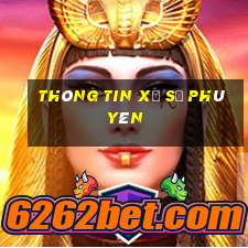 Thông tin xổ số phú yên