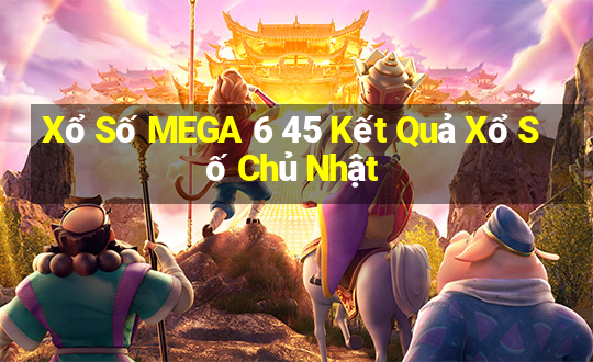 Xổ Số MEGA 6 45 Kết Quả Xổ Số Chủ Nhật