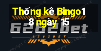 Thống kê Bingo18 ngày 15