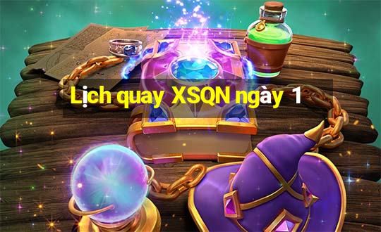 Lịch quay XSQN ngày 1