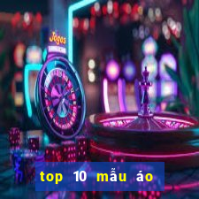 top 10 mẫu áo đá bóng đẹp nhất