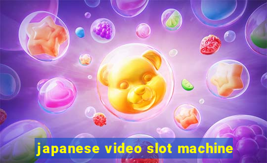 japanese video slot machine