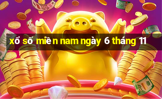 xổ số miền nam ngày 6 tháng 11