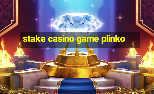 stake casino game plinko