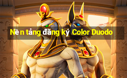 Nền tảng đăng ký Color Duodo